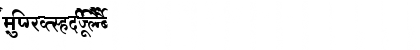 AkrutiDevPushpa Bold Font AkrutiDevPushpa Bold Font