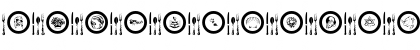 AL Place Settings Dings Regular Font