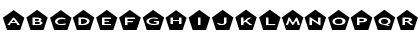 AlphaShapes pentagons Normal Font AlphaShapes pentagons Normal Font