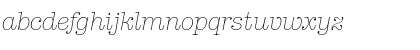 AmTypewriterITC Light Italic Font