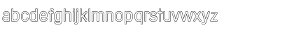 AndreasBeckerOutline-Light Regular Font
