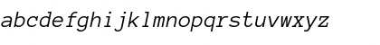 Anonymous Pro Italic Font