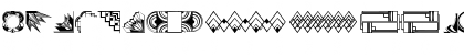 ArtDeco Motif Regular Font ArtDeco Motif Regular Font