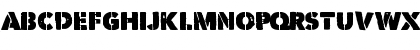 Vicious Stencil Regular Font Vicious Stencil Regular Font