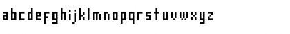 AuX DotBitC Compressed Regular Font
