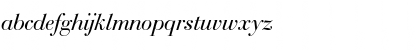 BauerBodni BT Italic Font