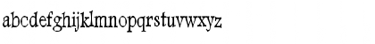 Dweebo Gothic Condensed Regular Font