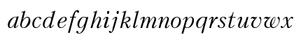 Voltaire Italic Regular