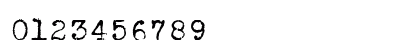 VTypewriter Regular