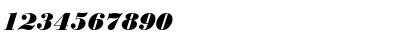 BodoniH Bold Italic Font BodoniH Bold Italic Font