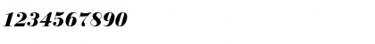 BodoniNo1URWD Bold Italic Font