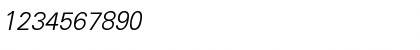 Univers-Light-Italic Regular Font