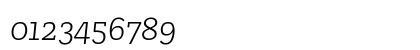 Zilla Slab Light Italic