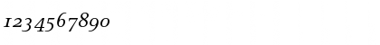 Apollo MT Italic Oldstyle Figures Font Apollo MT Italic Oldstyle Figures Font