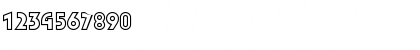 Bahnhof Outline Regular Font Bahnhof Outline Regular Font