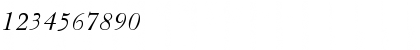 Baskerville Italic Font Baskerville Italic Font
