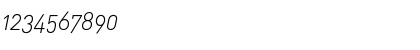 DIN-LightItalicAlt Regular Font DIN-LightItalicAlt Regular Font