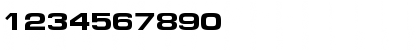 EurofontExtendedC Bold Font