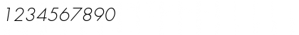 Futura Light Oblique Font Futura Light Oblique Font