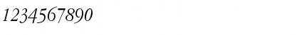 GaramondNarrowC Italic Font GaramondNarrowC Italic Font