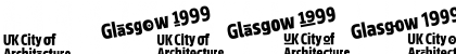 Glasgow1999 Logo Font Glasgow1999 Logo Font