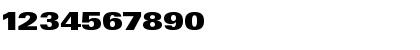 LinotypeUnivers ExtdXBlack Font LinotypeUnivers ExtdXBlack Font