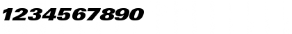LTUnivers 941 ExtdXBlackIt Font