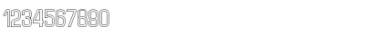 Micro TechnicCondOutline Font Micro TechnicCondOutline Font