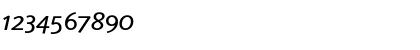 UnisynMedium Italic Font UnisynMedium Italic Font