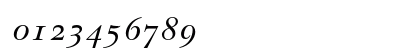 ITC New Baskerville Italic Old Style Figures