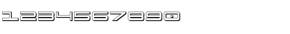 911 Porscha 3D Regular Font