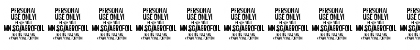 Aerofoil PERSONAL USE ONLY Regular Font Aerofoil PERSONAL USE ONLY Regular Font