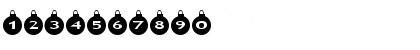 AlphaShapes xmas balls Normal Font AlphaShapes xmas balls Normal Font