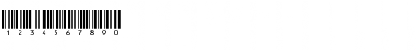 Barcode3_9AL Normal Font Barcode3_9AL Normal Font
