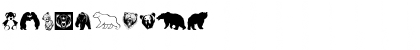Bear Icons Regular Font