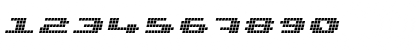 UP Tiny lcd four 8 Italic Font UP Tiny lcd four 8 Italic Font