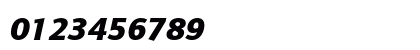 Quay Sans ITC Std Black Italic