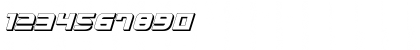 Defcon Zero 3D Italic Italic Font Defcon Zero 3D Italic Italic Font