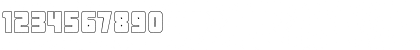 Urban Constructed Outline Font Urban Constructed Outline Font