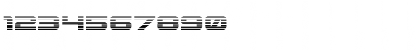 Gunship Gradient Regular Font