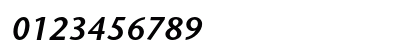 ITC Stone Sans Std Semibold Italic