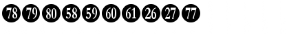 Numberpile Regular Font Numberpile Regular Font