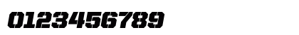 United Italic Reg Stencil
