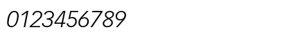 Vectora LT Std 46 Light Italic