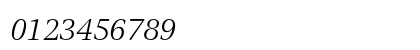 ITC Veljovic Std Book Italic