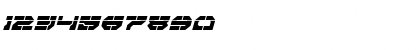 Pulsar Class Laser Italic Italic Font