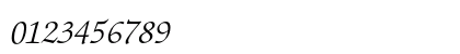ITC Zapf Chancery LT Light Italic