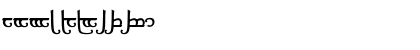 Tengwar of F?anor Regular Font Tengwar of F?anor Regular Font