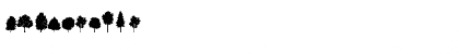 trees TFB Regular Font trees TFB Regular Font