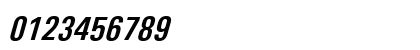Utah Condensed BoldOblique